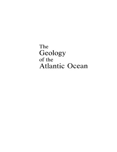 The Geology of the Atlantic Ocean