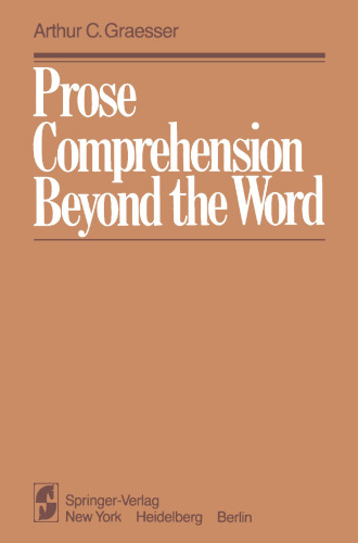 Prose Comprehension Beyond the Word