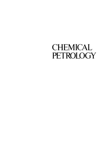 Chemical Petrology: with applications to The Terrestrial Planets and Meteorites