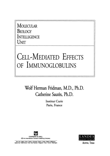 Cell-Mediated Effects of Immunoglobulins