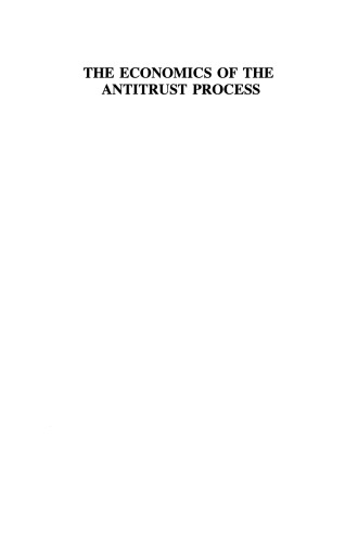 The Economics of the Antitrust Process