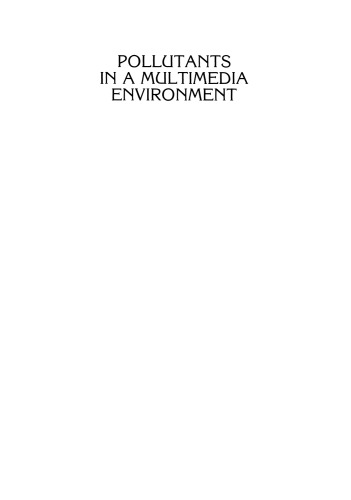 Pollutants in a Multimedia Environment