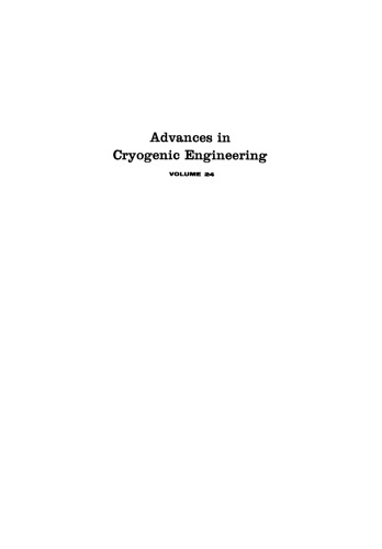 Advances in Cryogenic Engineering