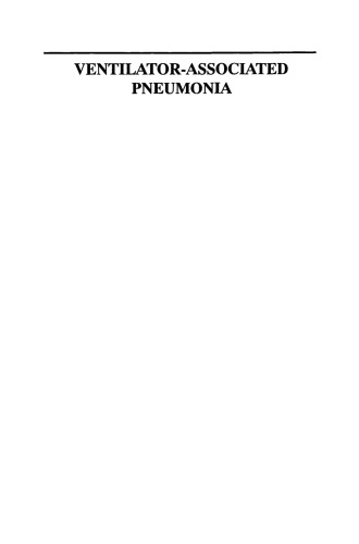 Ventilator-Associated Pneumonia