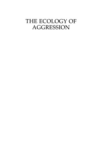 The Ecology of Aggression