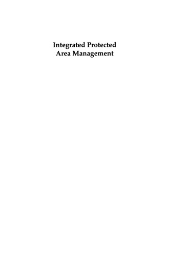 Integrated Protected Area Management
