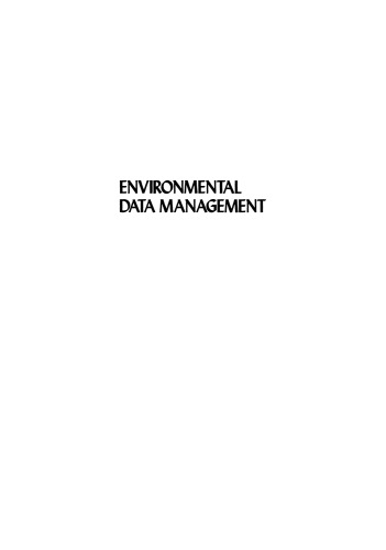 Environmental Data Management