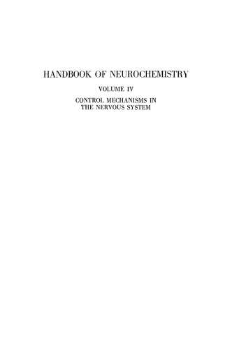 Control Mechanisms in the Nervous System