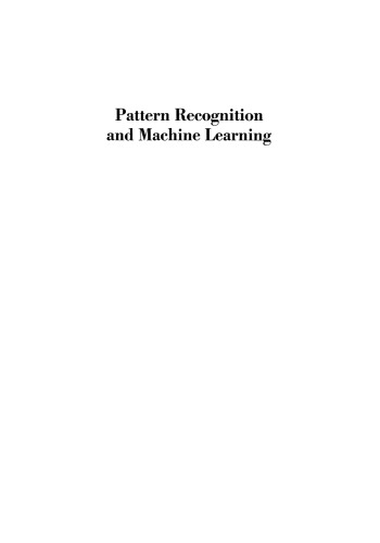 Pattern Recognition and Machine Learning: Proceedings of the Japan—U.S. Seminar on the Learning Process in Control Systems, held in Nagoya, Japan August 18–20, 1970