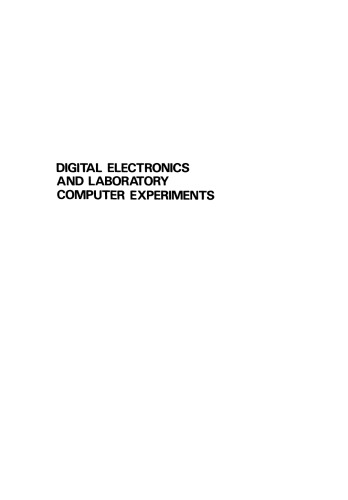 Digital Electronics and Laboratory Computer Experiments