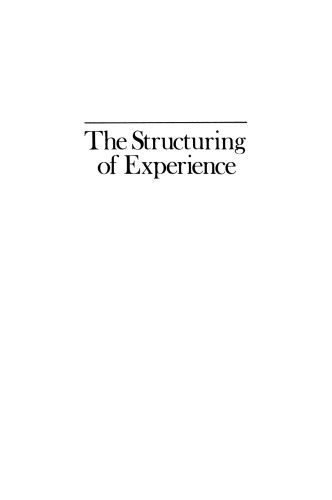 The Structuring of Experience