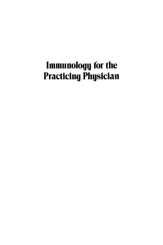 Immunology for the Practicing Physician