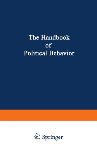 The Handbook of Political Behavior: Volume 1
