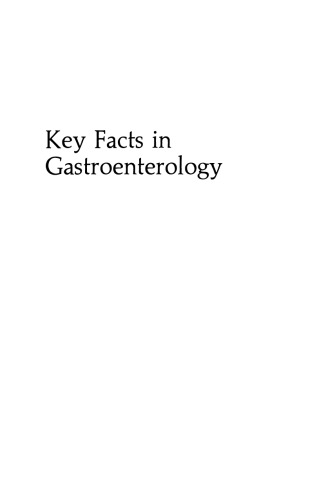 Key Facts in Gastroenterology