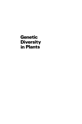 Genetic Diversity in Plants