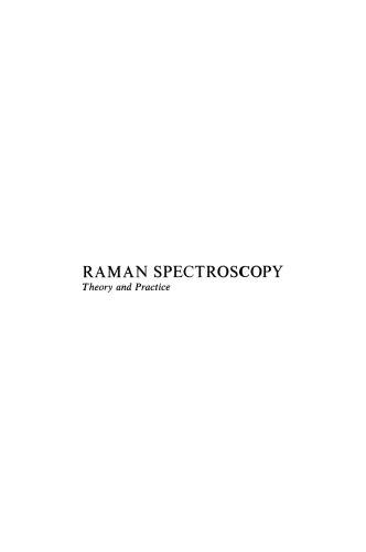 Raman Spectroscopy: Theory and Practice