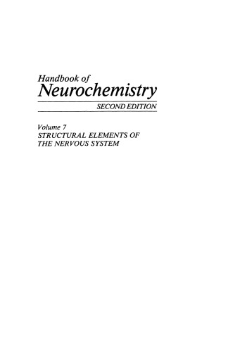 Structural Elements of the Nervous System