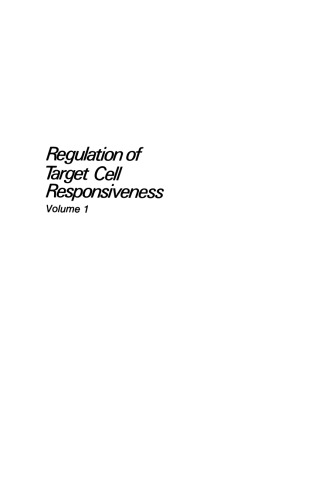 Regulation of Target Cell Responsiveness