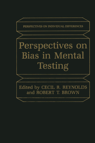Perspectives on Bias in Mental Testing