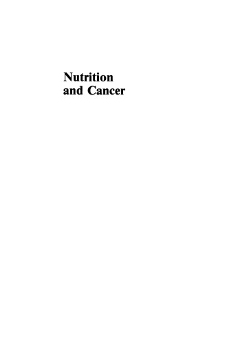 Nutrition and Cancer