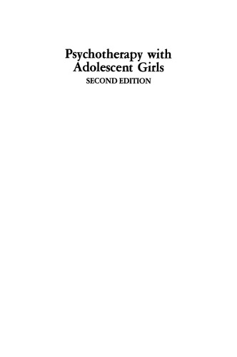 Psychotherapy with Adolescent Girls