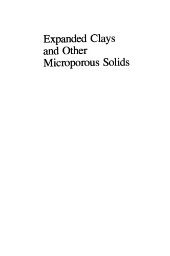 Expanded Clays and Other Microporous Solids