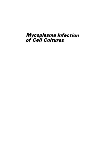 Mycoplasma Infection of Cell Cultures