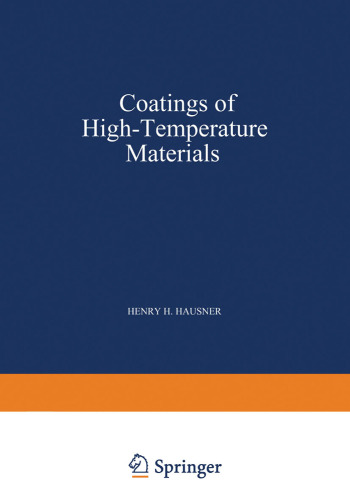 Coatings of High - Temperature Materials