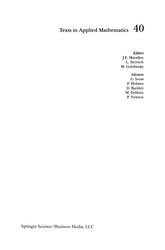 Mathematical Models in Population Biology and Epidemiology