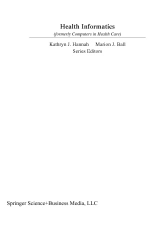 Strategic Information Management in Hospitals: An Introduction to Hospital Information Systems