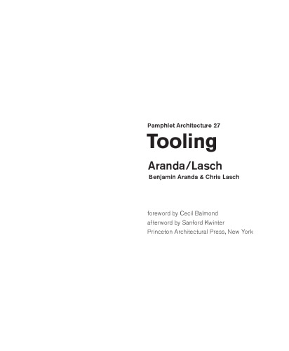 Tooling: Aranda/Lasch