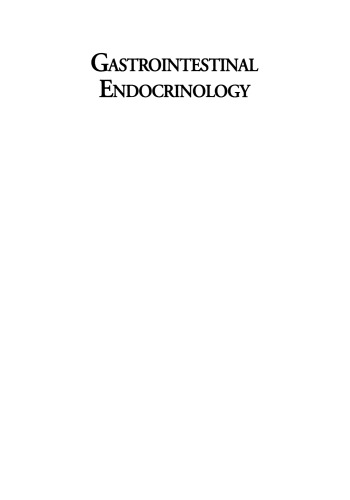 Gastrointestinal Endocrinology