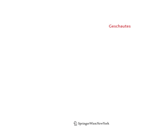 Ernst Hiesmayr Geschautes: Bilder einer Welterfahrung