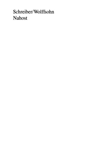 Nahost: Geschichte und Struktur des Konflikts