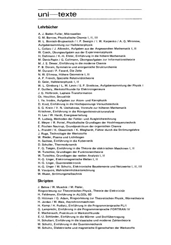 Chemie für Maschinenbauer und Elektrotechniker: Lehrbuch für Studenten des Maschinenbaus und der Elektrotechnik ab 1.Semester