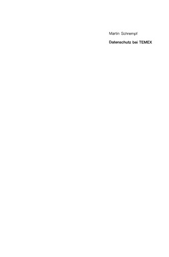 Datenschutz bei TEMEX: Risiken von Fernwirkdiensten und Möglichkeiten einer datenschutzgerechten Technikgestaltung