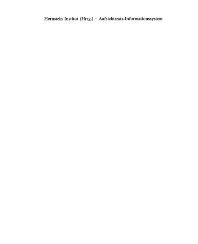 Aufsichtsrats-Informationssystem