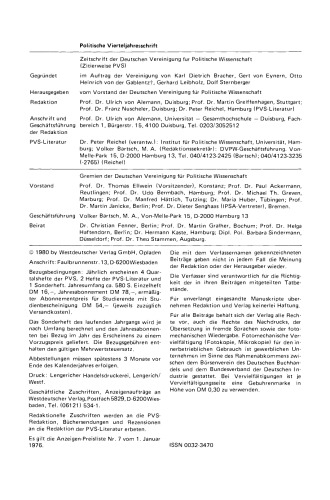 Folgen reduzierten Wachstums für Politikfelder