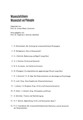 Der wissenschaftstheoretische Realismus und die Autorität der Wissenschaften