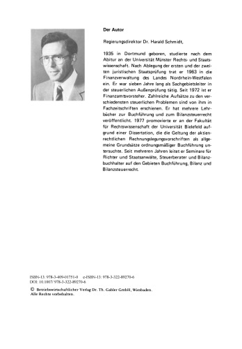 Steuerbilanz: Grundlagen