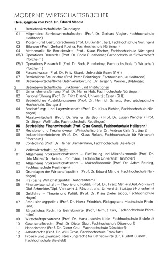 Betriebliche Finanzwirtschaft