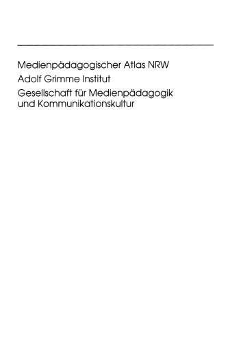Medienpädagogischer Atlas: Nordrhein-Westfalen