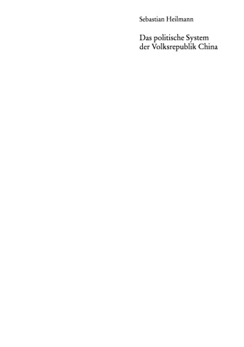 Das politische System der Volksrepublik China