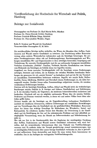 Soziale Ungleichheit