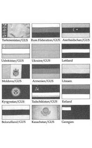 Die Völker der ehemaligen Sowjetunion: Die Nationalitäten der GUS, Georgiens und der baltischen Staaten Ein Lexikon