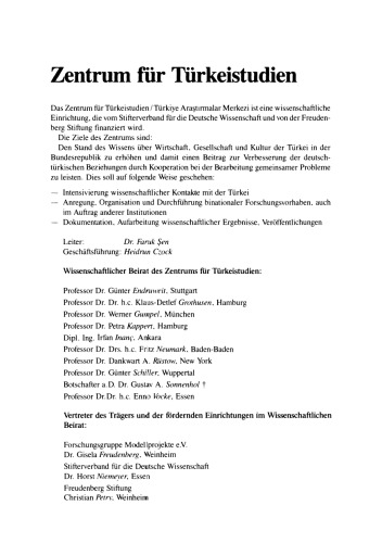 Die Türkei — Land zwischen zwei Welten: Kommentare eines kritischen Freundes