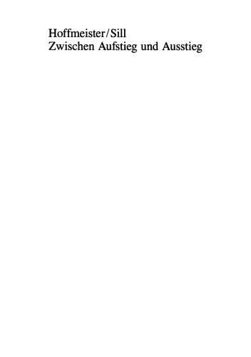 Zwischen Aufstieg und Ausstieg: Autoritäre Einstellungsmuster bei Jugendlichen/jungen Erwachsenen