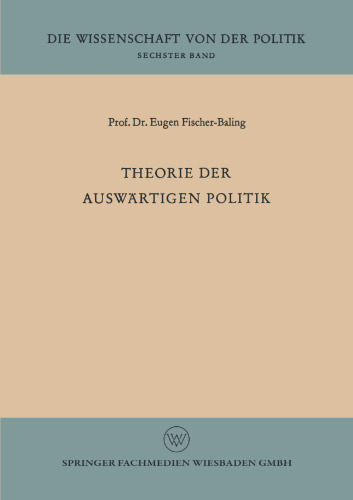Theorie der auswärtigen Politik