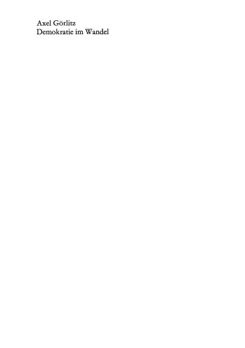 Demokratie im Wandel