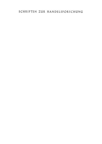 Umsatz, Kosten, Spannen und Gewinn des Einzelhandels in der Bundesrepublik Deutschland in den Jahren 1958, 1959 und 1960